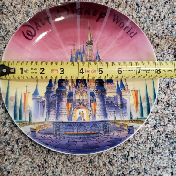 Disney Accents Vintage Walt Disney World Plate Poshmark